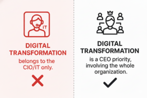 Digital transformation misconception #10: Ownership